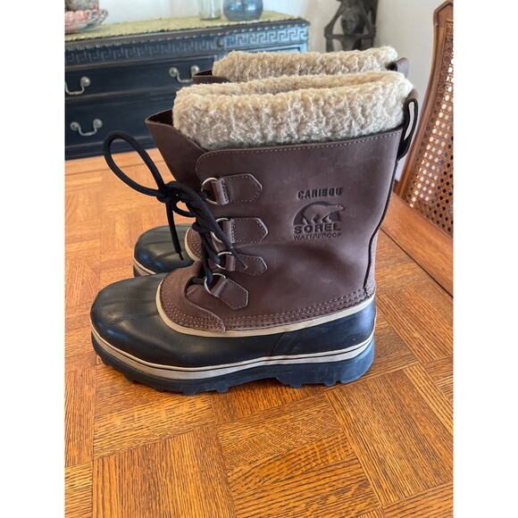 SOREL CARIBOU BOOTS SIZE 12 main image 9
